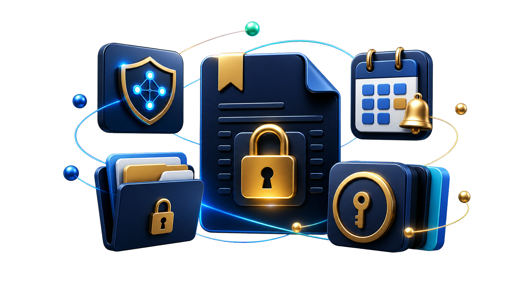 Abstract NoteKrypt ecosystem for encrypted notes, reminders, private files, and password management